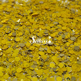 Yellow Citrine Chunky Glitter - Multicolor Glitter